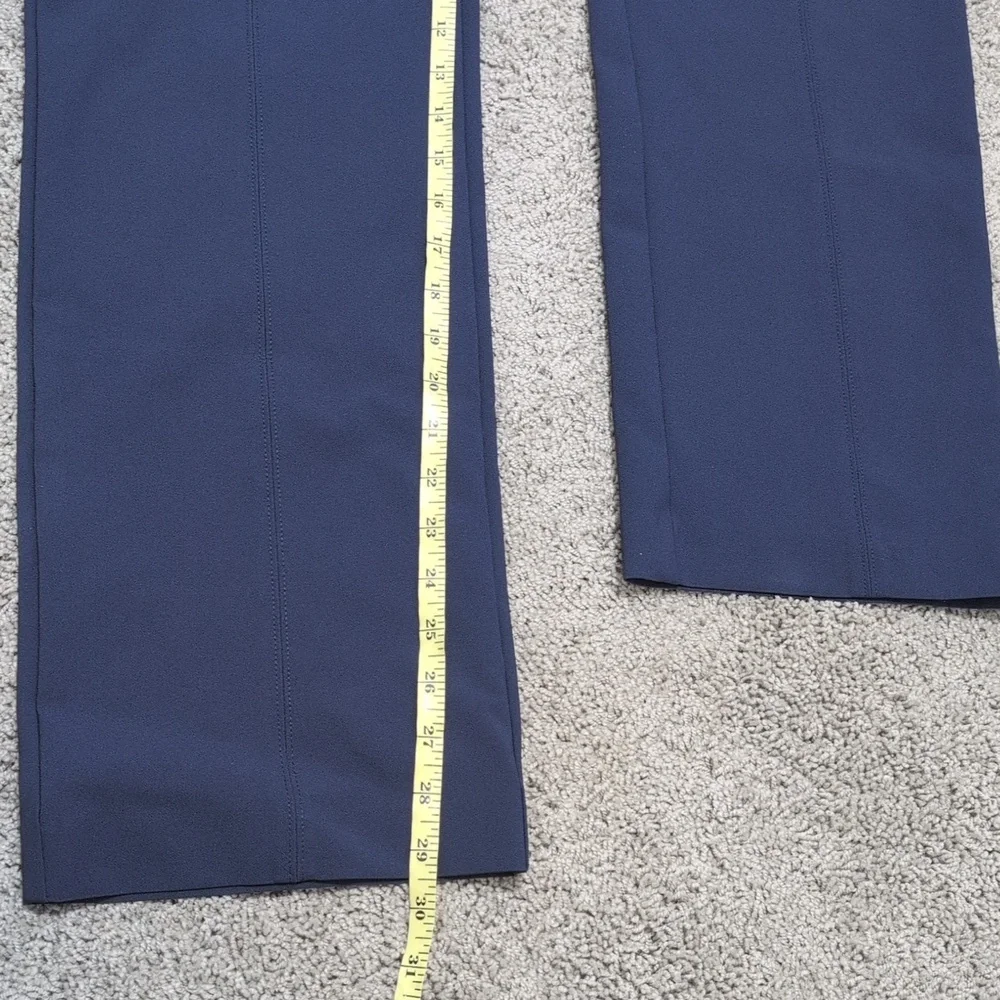 Lane Bryant Nylon Blend Wear Everywhere Straight Leg Pants Side Zip Pockets 14 - Picture 8 of 13